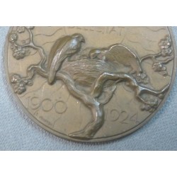 Medaglia in bronzo a ricordo del 24° anno della Fondazione del Comitato "Pro Familia"