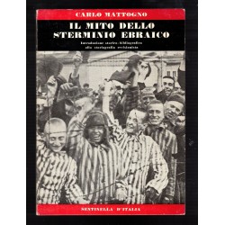 Book "The Myth of Jewish Extermination" by Carlo Mattogno Sentinel Edition of Italy 1985