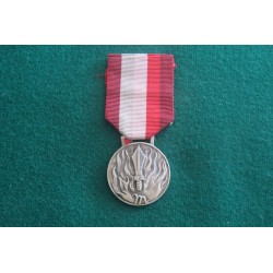 Medal "For Merit in Service" Italian National Fire Brigade Corps