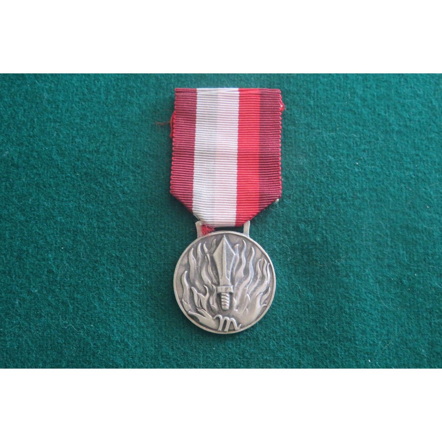 Medal "For Merit in Service" Italian National Fire Brigade Corps