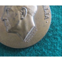 Medaglia in bronzo Umberto II Re di Maggio