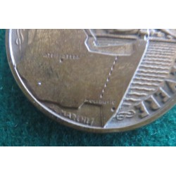 Medaglia in bronzo 6a Divisione CCNN TEVERE "Molti Nemici Molto Onore"