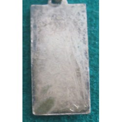 Medaglia in metallo bianco Croce Rossa Italiana anno VII EF