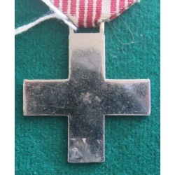 GIL cross medal, red color, small model