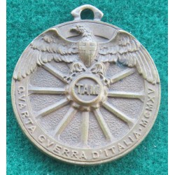 Medaglia in bronzo ricordo della prima guerra mondiale