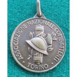 Bronze medal Ass.ne Naz.le Combattenti Torino, 1st Tenth Anniversary of the Foundation of the Circolo Monte Nero 1926 1936