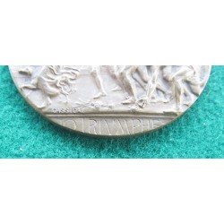 Non-portative bronze medal Ministry of War 1st World War