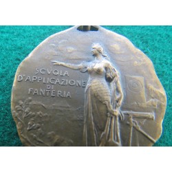 Medaglia in bronzo Scuola di Applicazione di Fanteria