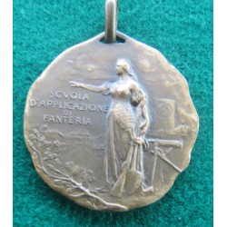 Medaglia in bronzo Scuola di Applicazione di Fanteria