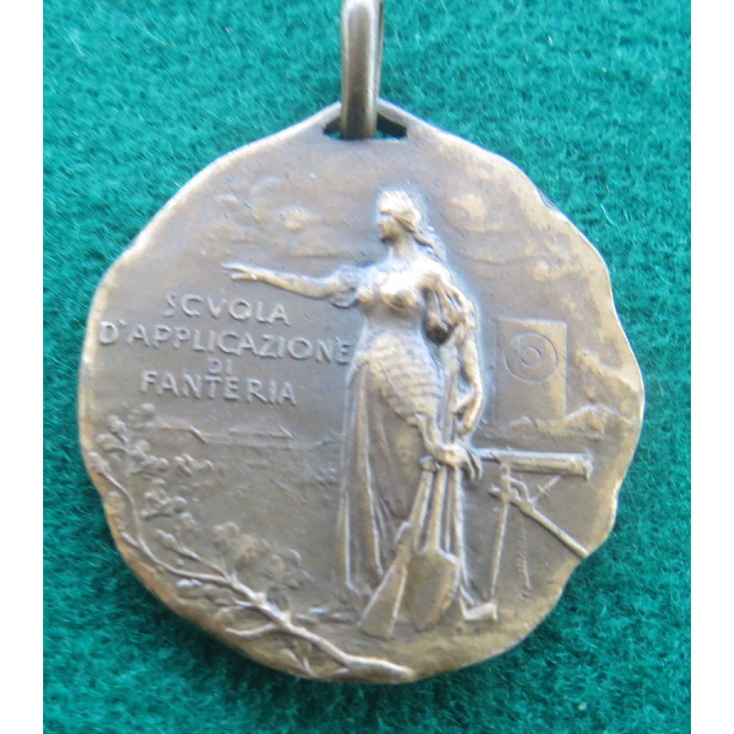 Medaglia in bronzo Scuola di Applicazione di Fanteria