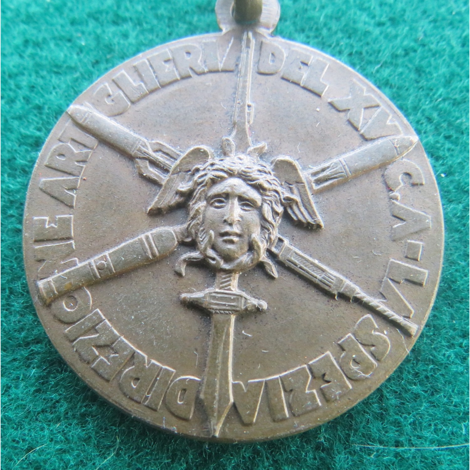 Bronze medal Artillery Direction of the XV° C.A.  La Spezia