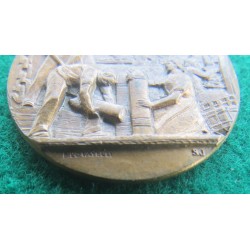 Medaglia in bronzo Direzione Artiglieria del XV°  C.A.  La Spezia