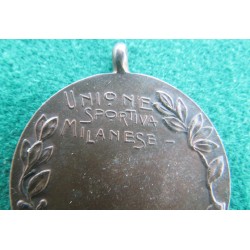 Bronze medal sports award early 1900 Unione Sportiva Milanese