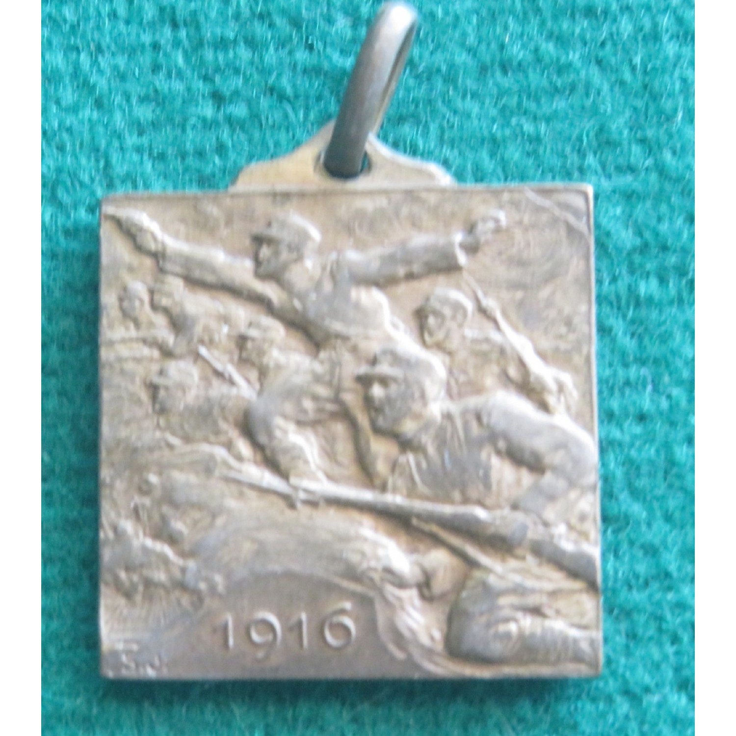 Medaglia reggimentale in bronzo Rgt Fanteria 1916