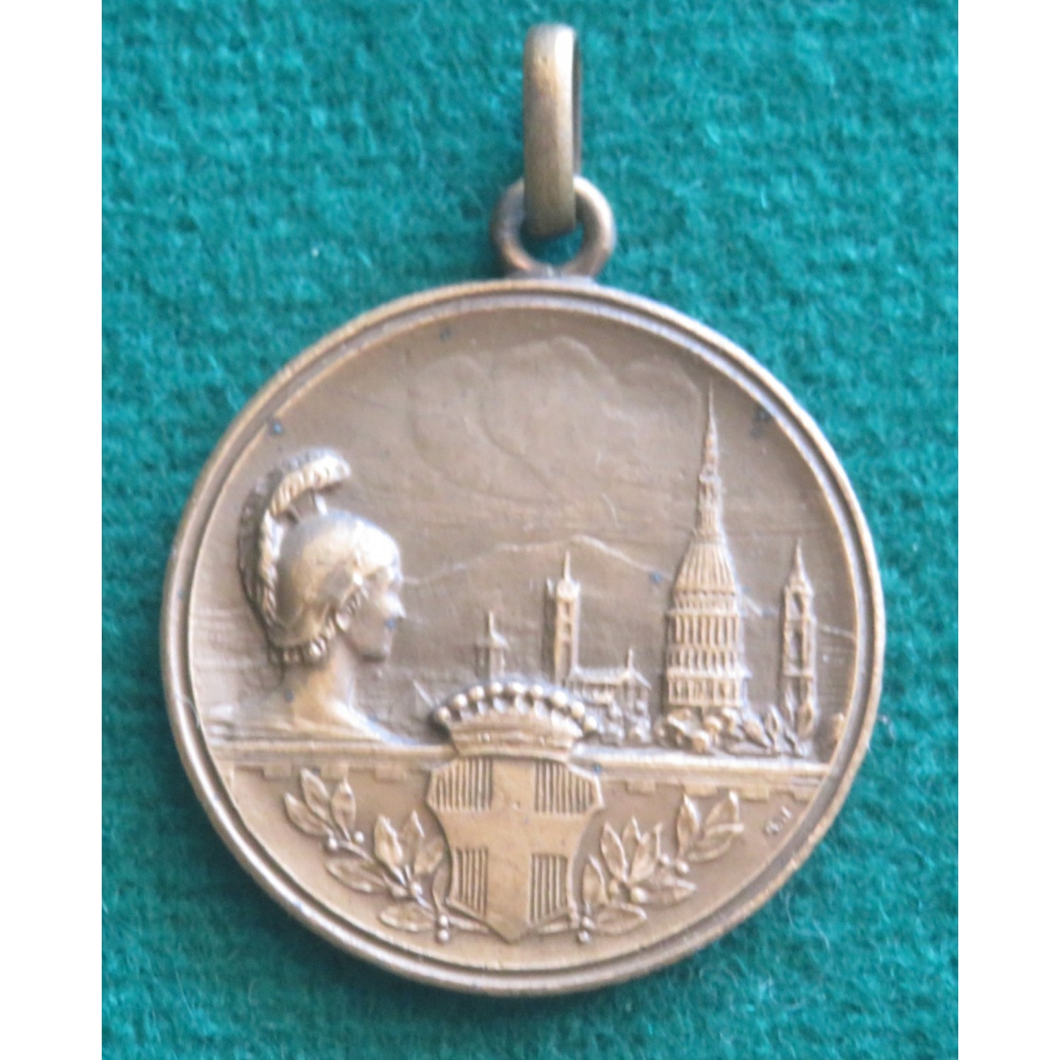 Medaglia in bronzo Divisione Militare di Novara