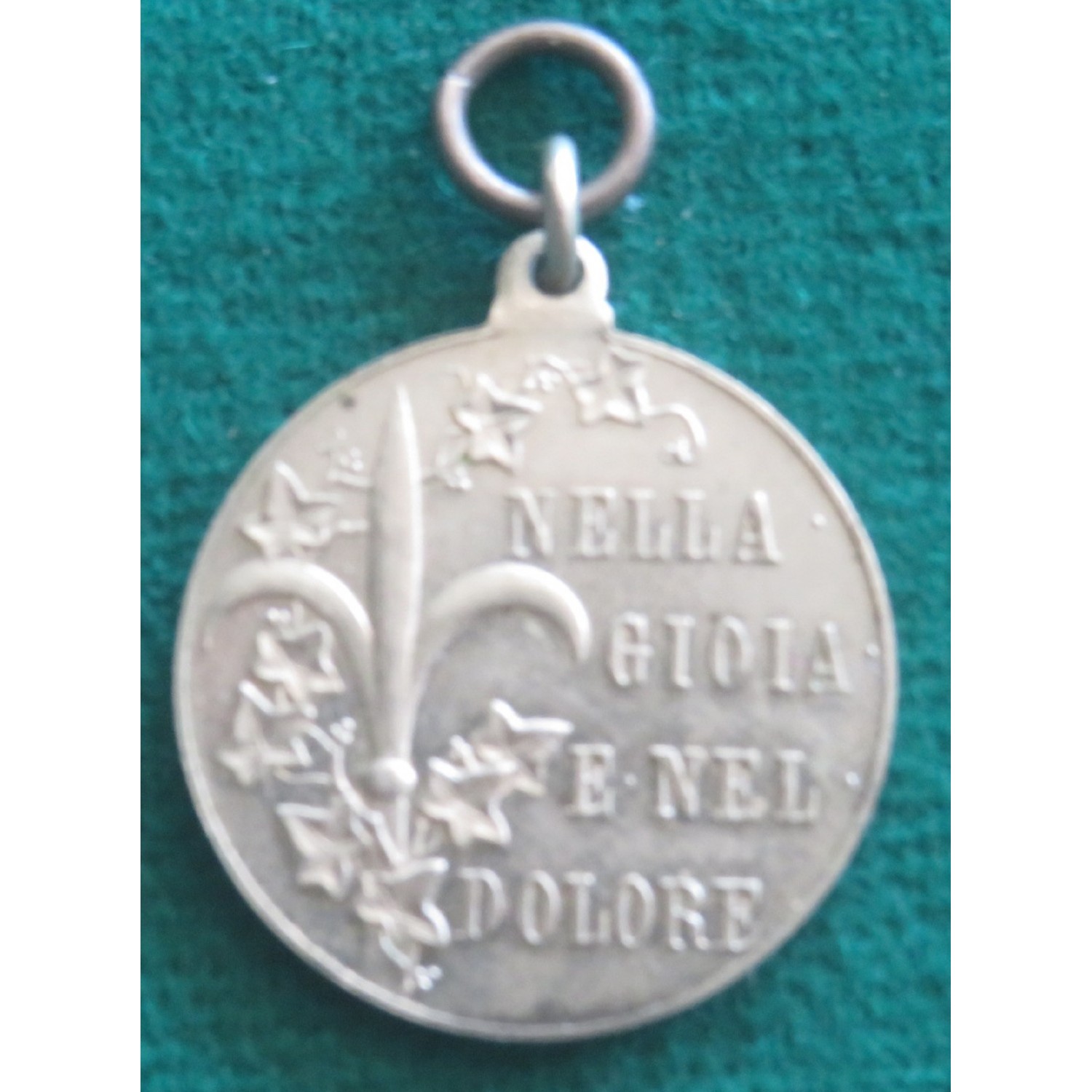Commemorative medal of the Sicilian Calabrian earthquake of 1908 Trieste Pro Sicilia