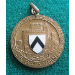 Medaglia in bronzo e smalti Brigata UDINE