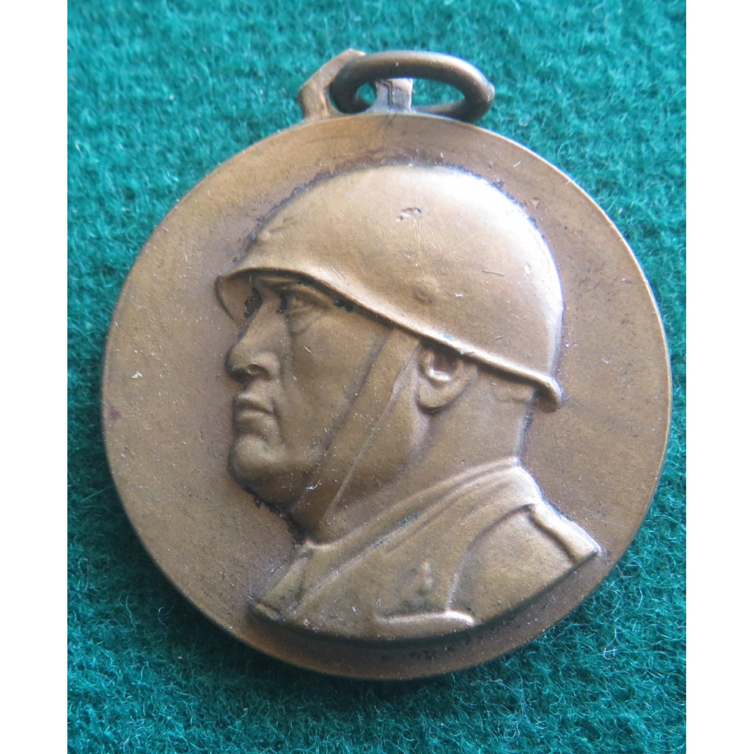 Medaglia in bronzo PNF OND Partito Nazionale Fascista Belluno