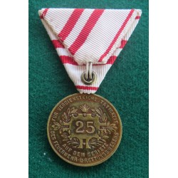 Austria Medal 25 years of service in the fire and rescue service