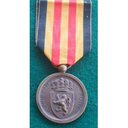 Medaglia in bronzo Belgio Commemorativa Guerra Granco Prussiana 1870  1871