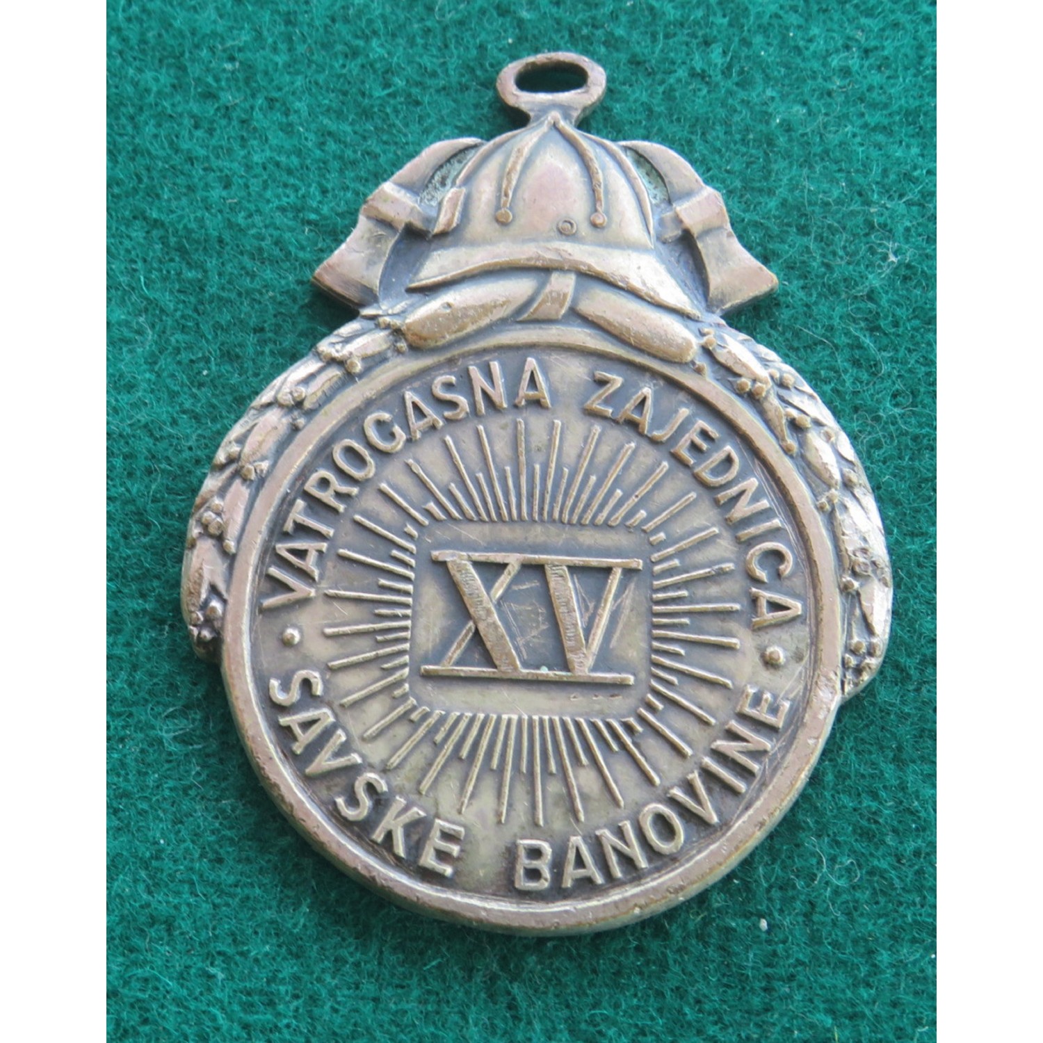Croatian Medal XV years of Seniority Fire Brigade