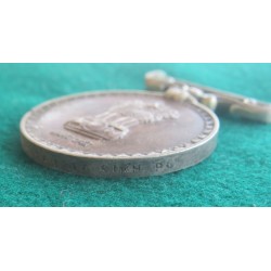 MEDAL INDIA, Long Service and Good Conduct, silver, nominative, awarded to a Sikh