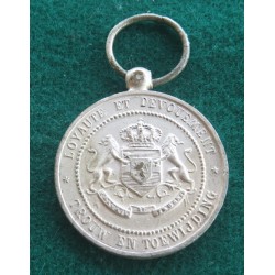 Medaglia in bronzo argentato Medaglia per i Nativi Congolesi Belgio