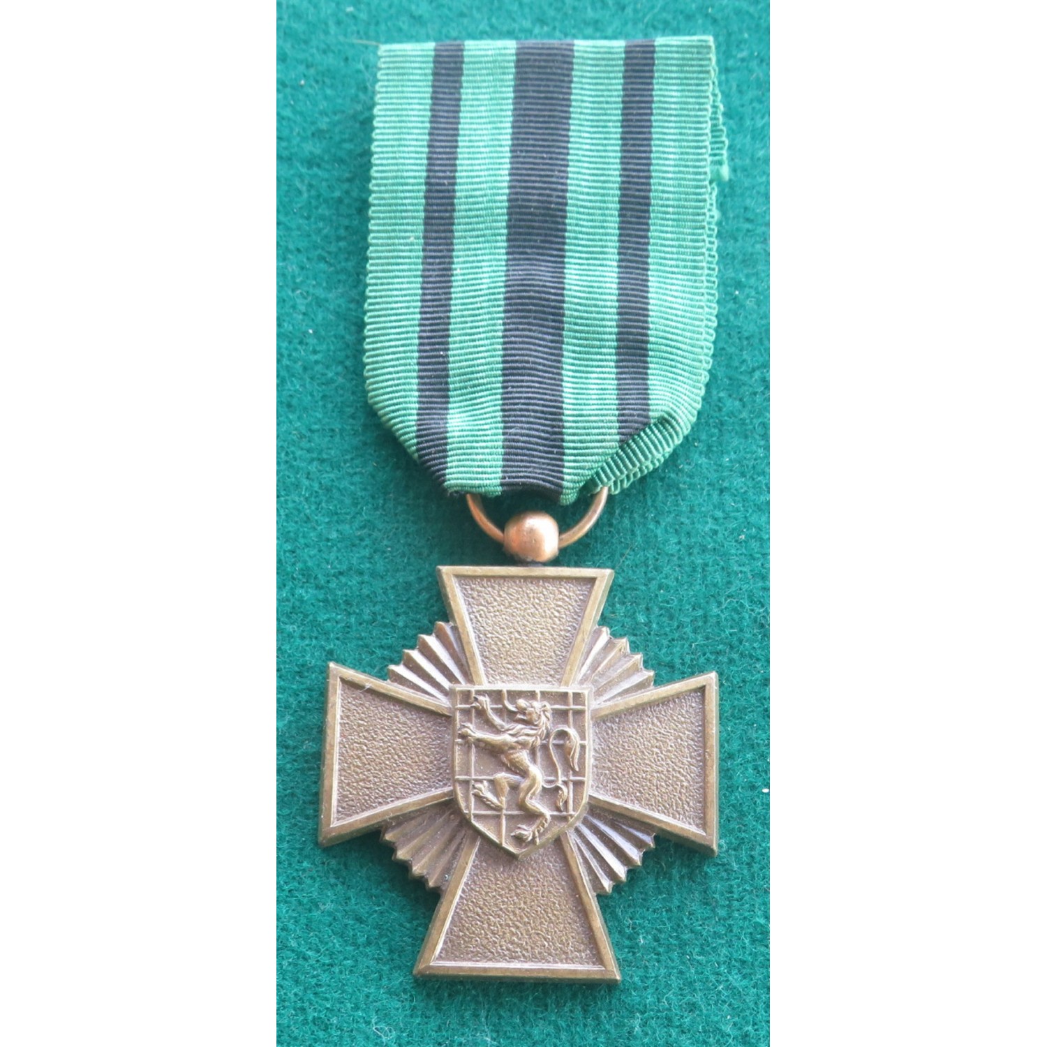 Medaglia in bronzo Belgio  1940 - 1945 Croix Des Évadés
