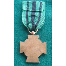 Bronze medal Belgium 1940 - 1945 Croix Des Évadés Cross of the Escapees
