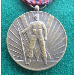 Medaglia in bronzo Belgio Volontario di Guerra 1940 1945