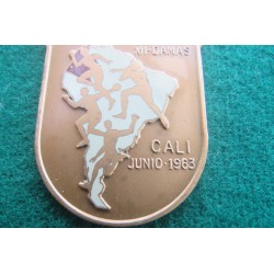 Medaglia sportiva "Partecipante" Campeonato Suramericano de Atletismo Cali 1963