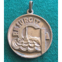 Medaglia in bronzo 2a Fiera di Messina 1935 RESURGIT
