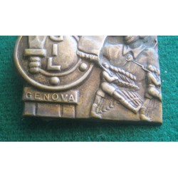 Distintivo Feste Ginnastiche Gioventu Italiana del Littorio Genova 1938