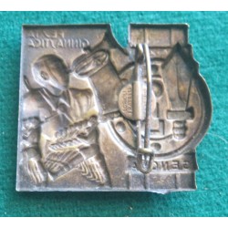 Distintivo Feste Ginnastiche Gioventu Italiana del Littorio Genova 1938