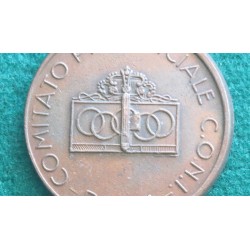Medaglia in bronzo CONI Comitato Provinciale  Pavia