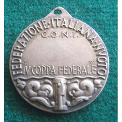 Silver sports medal Fed.ne Italiana Nuoto IVa Coppa Federale CONI