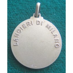 Medaglia reggimentale  in argento "Lancieri di Milano"