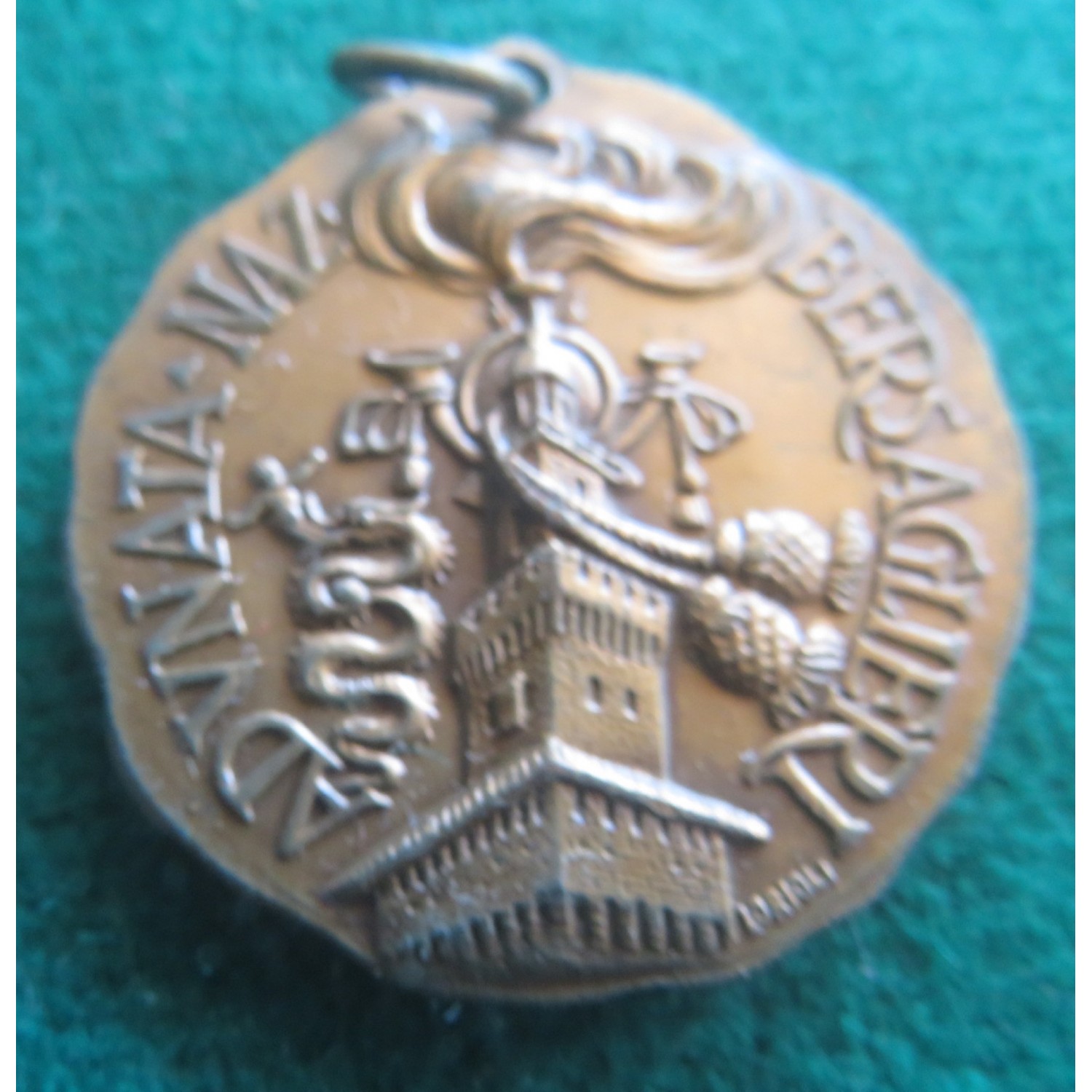 Bronze medal Adunata Naz.le Bersaglieri Milano 1955