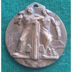 Medaglia in bronzo Opera Nazionale Balilla Agonali Varese 1936