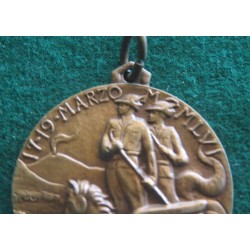 Medaglia in bronzo Adunata Naz.le degli Alpini Napoli 1956