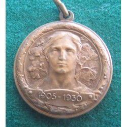 Bronze medal In memory of the XXVa Officine Elettroferroviarie Tallero Milano