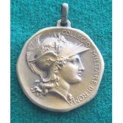 Medaglia in bronzo Collegio Militare Roma Corso MAK TT  100 1931