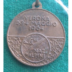 Medaglia in bronzo 37a Adunata Alpini Verona 1964