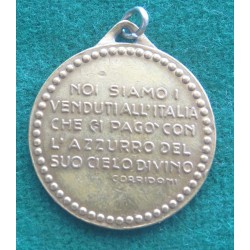Early 50s Medal Italian Social Movement