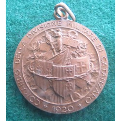 Bronze medal In Gymnastic and Sports Competitions Military Division Catanzaro