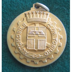Medaglia in argento dorato Automobile Club Pioniere della Guida